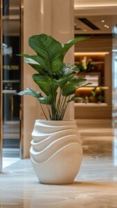 1__กระถางทรงเหลี่ยมเรขาคณิต_ ดีไซน์มุมคมสะดุดตา…