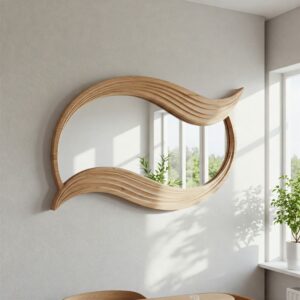 Concept_ Minimalist Wooden Frame Design - Sea breeze Theme