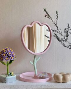 Cute tulip spring special mirror_