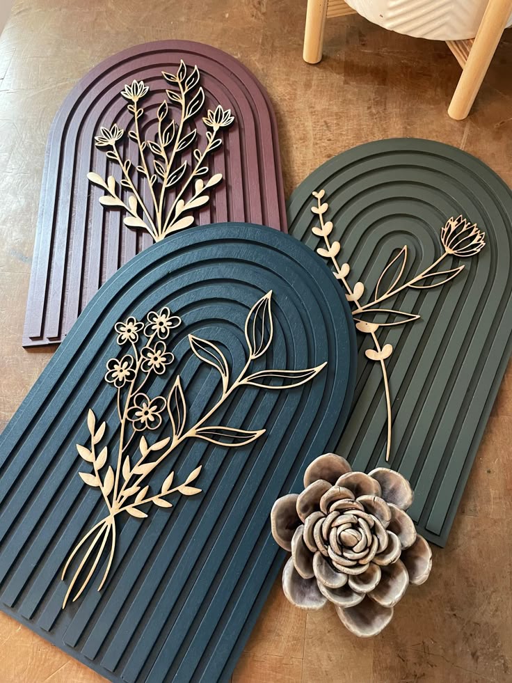 These floral arch wall hangers make the perfect…