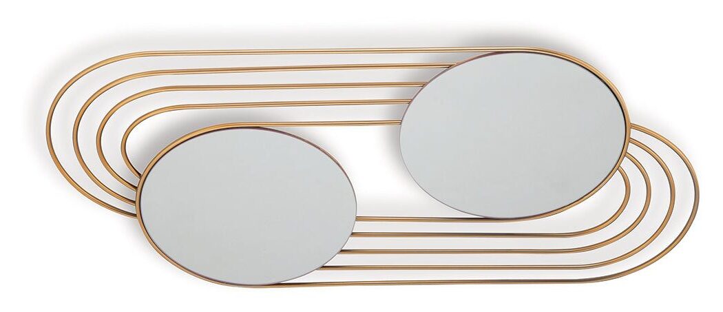 Warrenley Gold Finish Accent Mirror _ Ornate Home